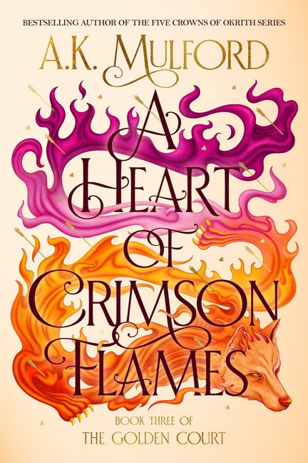 Book cover for Heart of Crimson Flames