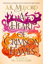 Book cover for Heart of Crimson Flames