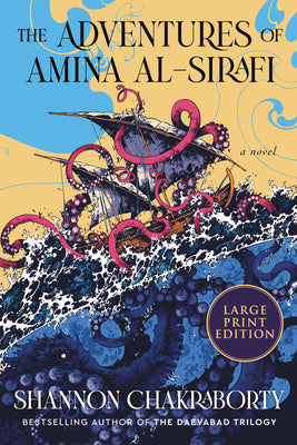 Book cover for The Adventures of Amina Al-Sirafi: A New Fantasy Series Set a Thousand Years Before the City of Brass