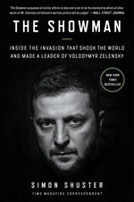 Book cover for Showman: Inside the Invasion That Shook the World and Made a Leader of Volodymyr Zelensky