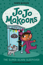 Book cover for Jo Jo Makoons: The Super-Scary Sleepover