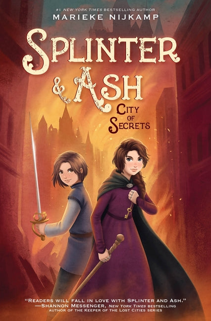 Book cover for Splinter & Ash #2: City of Secrets