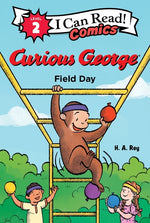 Book cover for Curious George: Field Day