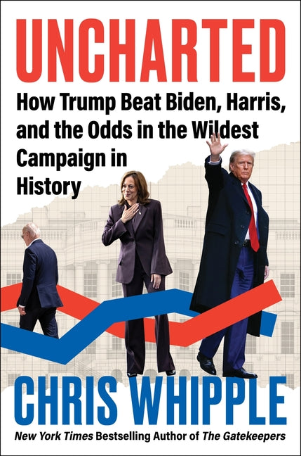 Book cover for Uncharted: How Trump Beat Biden, Harris, and the Odds in the Wildest Campaign in History