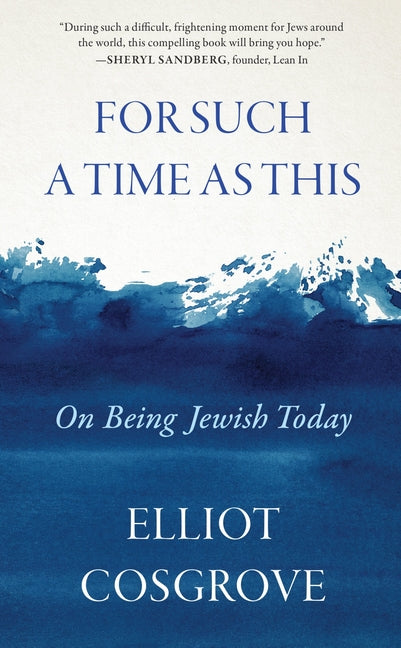 Book cover for For Such a Time as This: On Being Jewish Today
