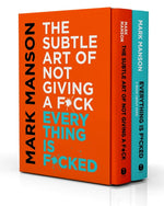 Book cover for Subtle Art of Not Giving a F*ck / Everything Is F*cked Box Set