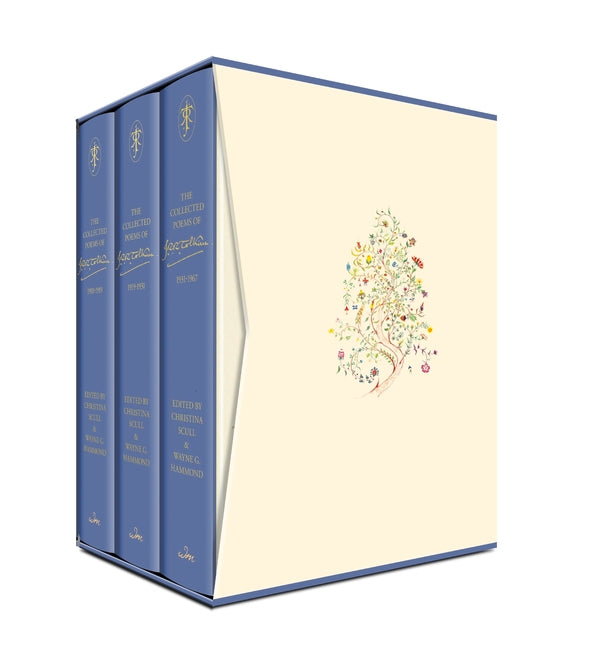 Book cover for Collected Poems of J.R.R. Tolkien Box Set: Three-Volume Box Set
