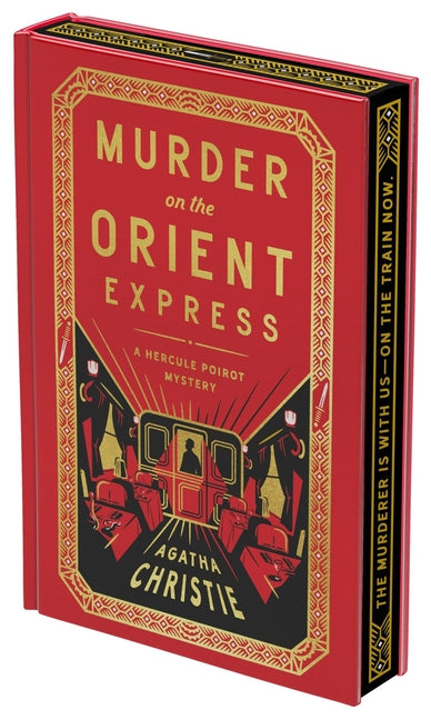Book cover for Murder on the Orient Express Deluxe Collector's Edition: A Hercule Poirot Mystery: The Official Authorized Edition