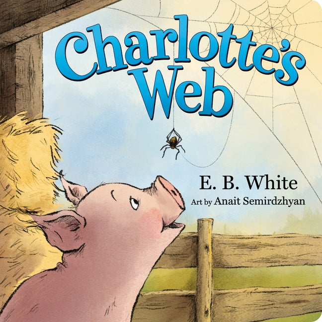 Book cover for Charlotte's Web Board Book