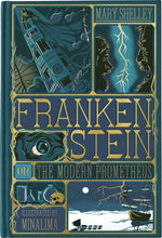 Book cover for Frankenstein (Minalima Edition)