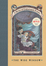 Book cover for A Series of Unfortunate Events #3: The Wide Window