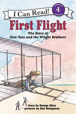 Book cover for First Flight: The Story of Tom Tate and the Wright Brothers