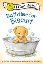 Book cover for Bathtime for Biscuit