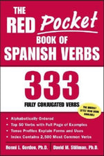 Book cover for Red Pocket Book of Spanish Verbs: 333 Fully Conjugated Verbs