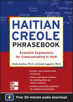 Book cover for Haitian Creole Phrasebook: Essential Expressions for Communicating in Haiti