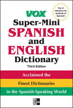 Book cover for Vox Super-Mini Spanish and English Dictionary