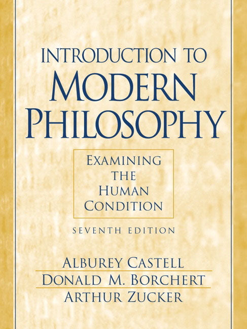 Book cover for Introduction to Modern Philosophy: Examining the Human Condition