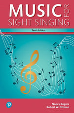 Book cover for Music for Sight Singing