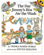 Book cover for The Day Jimmy's Boa Ate the Wash