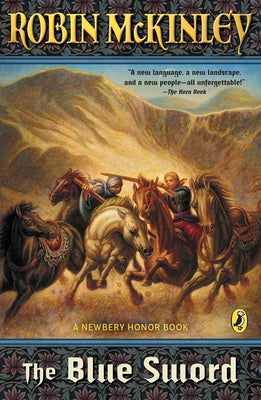 Book cover for The Blue Sword