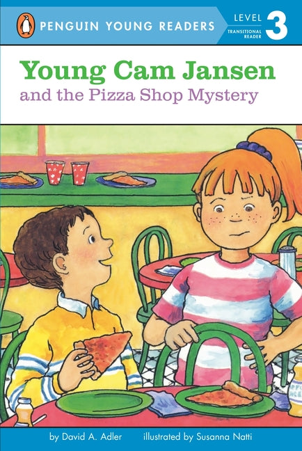 Book cover for Young CAM Jansen and the Pizza Shop Mystery