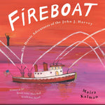 Book cover for Fireboat: The Heroic Adventures of the John J. Harvey
