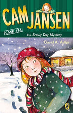 Book cover for CAM Jansen: The Snowy Day Mystery #24