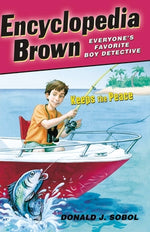 Book cover for Encyclopedia Brown Keeps the Peace