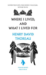 Book cover for Where I Lived, and What I Lived for