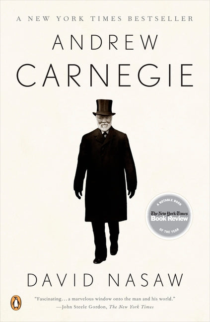Book cover for Andrew Carnegie