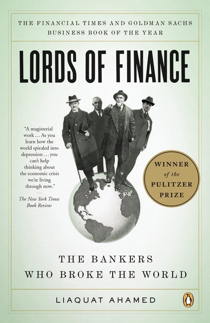 Book cover for Lords of Finance: The Bankers Who Broke the World (Pulitzer Prize Winner)