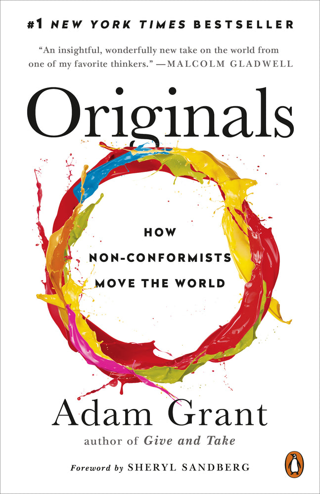 Book cover for Originals: How Non-Conformists Move the World