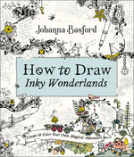Book cover for How to Draw Inky Wonderlands: Create and Color Your Own Magical Adventure