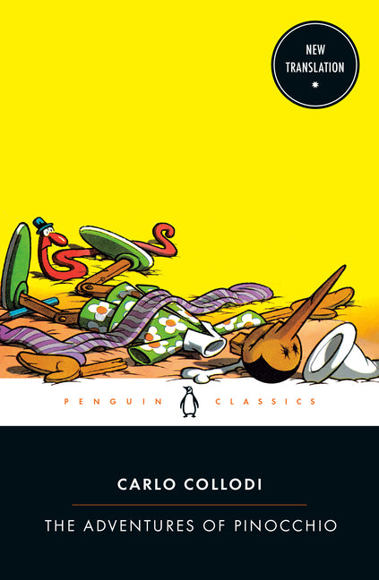 Book cover for Adventures of Pinocchio