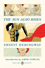 Book cover for The Sun Also Rises: (Penguin Classics Deluxe Edition)