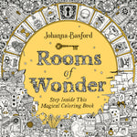 Book cover for Rooms of Wonder: Step Inside This Magical Coloring Book