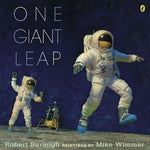 Book cover for One Giant Leap: A Historical Account of the First Moon Landing