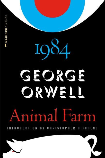 Book cover for Animal Farm and 1984