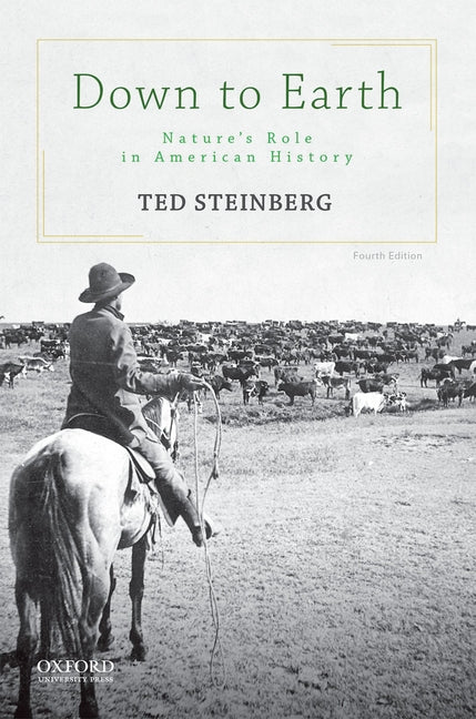 Book cover for Down to Earth: Nature's Role in American History