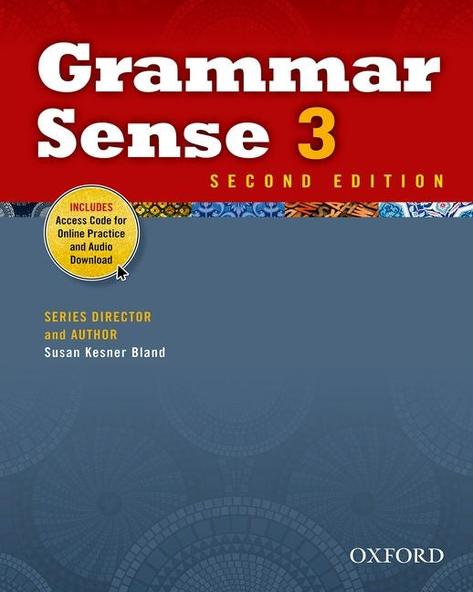 Book cover for Grammar Sense 3 Student Book with Online Practice Access Code Card (Revised)