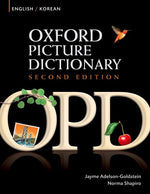 Book cover for Oxford Picture Dictionary English-Korean: Bilingual Dictionary for Korean Speaking Teenage and Adult Students of English