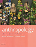 Book cover for Anthropology: What Does It Mean to Be Human?
