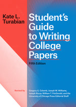Book cover for Student's Guide to Writing College Papers, Fifth Edition