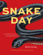 Book cover for Snake Day: A Story of 24 Hours and 24 Serpentine Lives