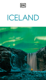 Book cover for DK Iceland: Must-See Sights. Culture & History. Detailed Maps & Tours. Covers Reykjavik, Westfjords, Jökulsárlón