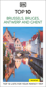 Book cover for DK Top 10 Brussels, Bruges, Antwerp and Ghent