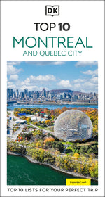 Book cover for DK Eyewitness Top 10 Montreal and Quebec City
