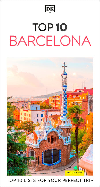 Book cover for DK Eyewitness Top 10 Barcelona
