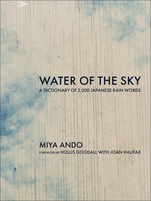 Book cover for Water of the Sky: A Dictionary of 2,000 Japanese Rain Words
