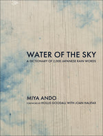 Book cover for Water of the Sky: A Dictionary of 2,000 Japanese Rain Words
